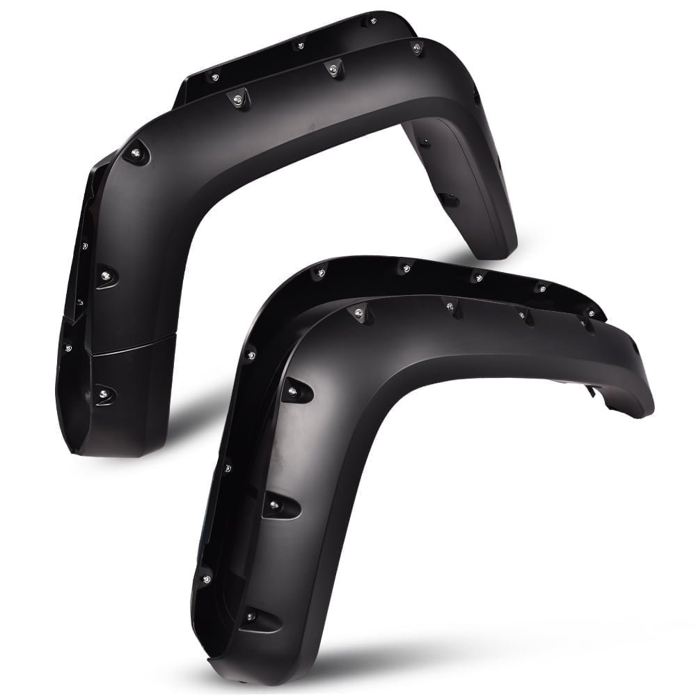CROSSDESIGN Fender Flare Fit for Toyota FJ Cruiser 2007-2014 Black ...