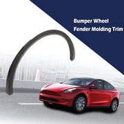 CROSSDESIGN Fender Flare Wheel Arch Molding Fit for Tesla Model Y 2020-2022
