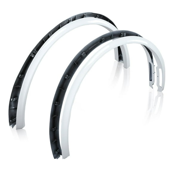 CROSSDESIGN Fender Flares Fit for Tesla Model Y 2020-2024 White