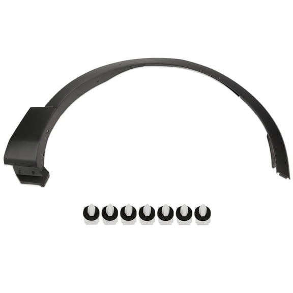 CROSSDESIGN Fender Flares Wheel Fender Arch Molding Trim Wheel Cover Protector Fit for 2011-2015 Ford Explorer