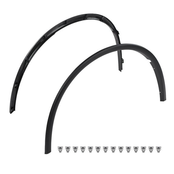CROSSDESIGN Fender Trim Fit for Dodge Durango 2011-2021 Wheel Cover Protector Black