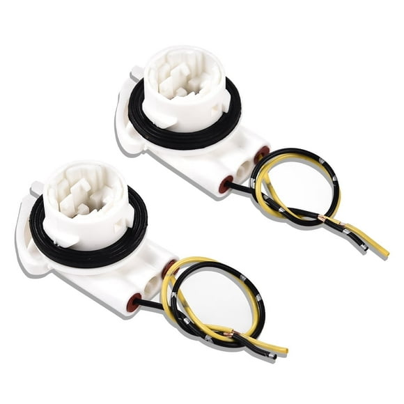 CROSSDESIGN Fit For Turn Signal Brake Light Socket Harness Wire Plug Connector 3156 3056 345