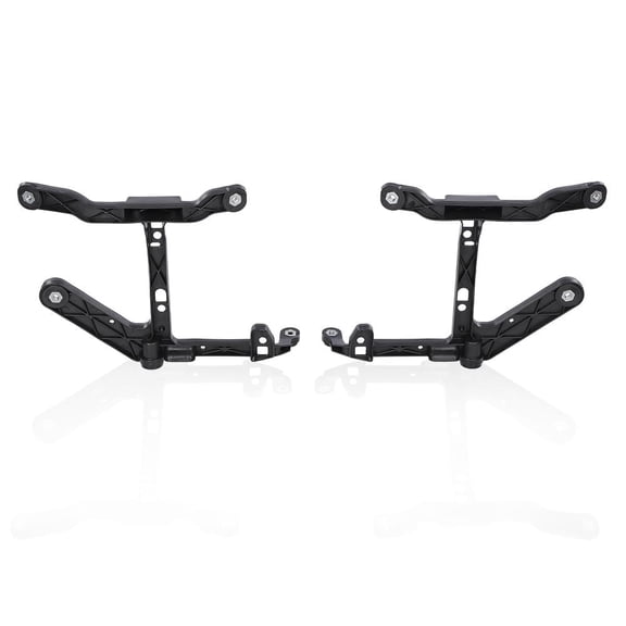 CROSSDESIGN Fog Light Bracket Kit Fit for Ram 1500 2013-2022 Fog Lamp Bracket