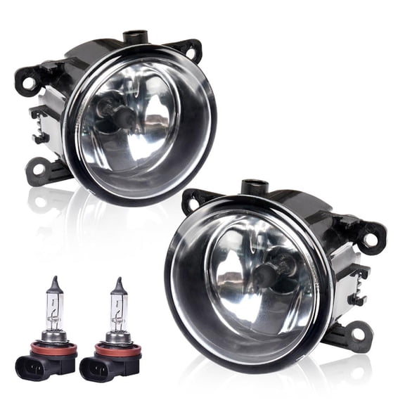 CROSSDESIGN Fog Lights Fit for Acura Honda Ford Nissan Fog Lamps