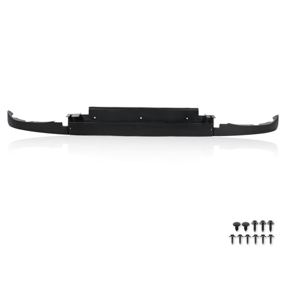 CROSSDESIGN Front Air Dam Spoiler Complete 3 Piece Kit Fit for C6 Corvettes 2005-2013 with Mount Hardware