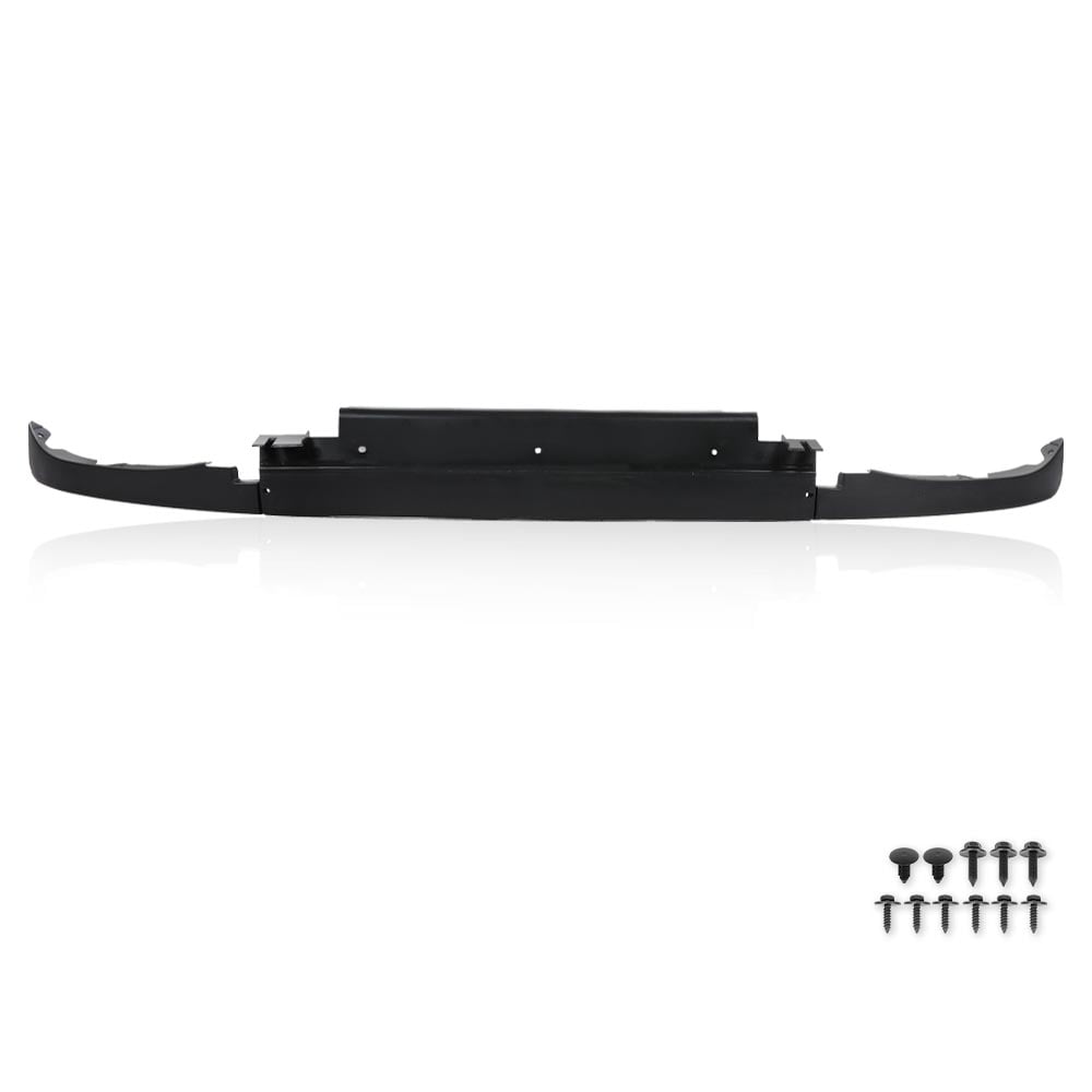 CROSSDESIGN Front Air Dam Spoiler Complete 3 Piece Kit with Mount
