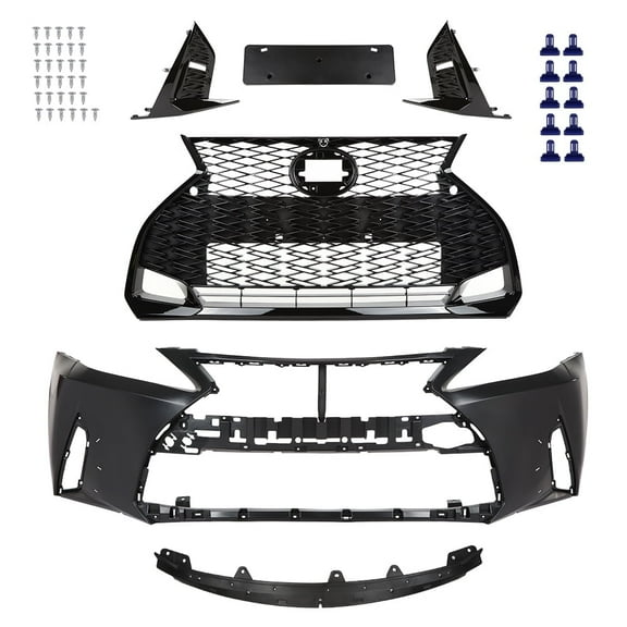 CROSSDESIGN Front Bumper Conversion Fit For 2006-2013 Lexus IS250 IS350 2021+ F-Sport Style