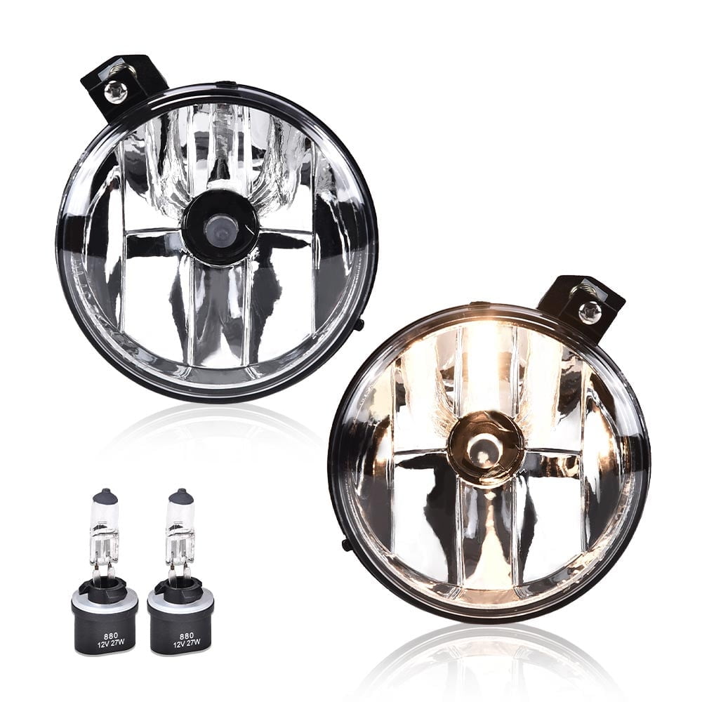 CROSSDESIGN Front Bumper Fog Lights Fit for Dodge Dakota 2001-2004/Dodge Durango 2001-2003