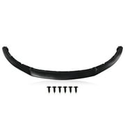 CROSSDESIGN Front Bumper Lip Lower Spoiler Wing Body Kit Black ABS Fit for Ford Mustang 2013-2014