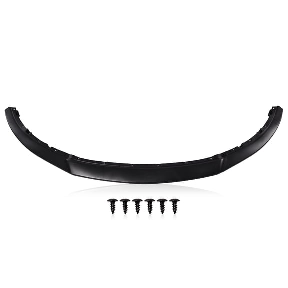 CROSSDESIGN Front Bumper Lip Lower Spoiler Wing Body Kit Black ABS Fit for Ford Mustang 2013-2014