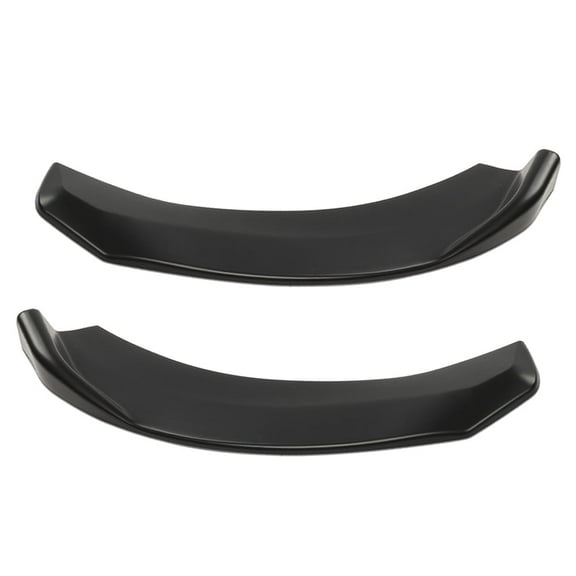 CROSSDESIGN Front Bumper Lip Splitter Diffuser Fit for Universal Black