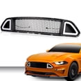 thumbnail image 1 of CROSSDESIGN Black Front Bumper Upper Hood Grille Grill Fit for 2015-2017 Ford Mustang, 1 of 9