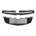 thumbnail image 1 of CROSSDESIGN Front Bumper Upper & Lower Grille Set Grill Fit for 2011-2014 Chevy Cruze, 1 of 10