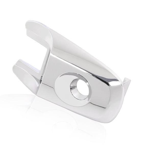 CROSSDESIGN Front Driver Exterior Door Handle Lock Cylinder Cap Chrome Fit for 2011-2019 Ford Explorer