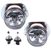 CROSSDESIGN Front Fog Lights Fit for Mercedes Benz W204 C260 C300 AMG C-Class Sedan 2006-2014