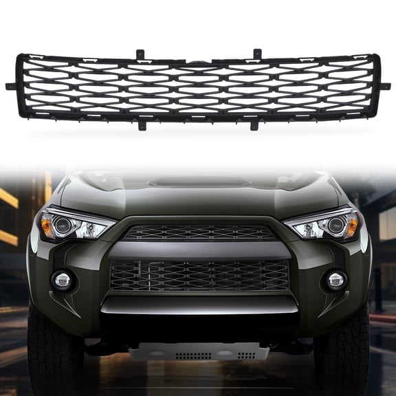 CROSSDESIGN Front Lower Grille Grill Fit for Toyota 4Runner 2014-2020