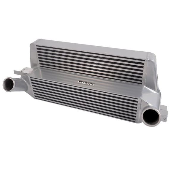 CROSSDESIGN Front Mount Aluminum Intercooler Fit for Ford Mustang 2.3L EcoBoost 2015-2017