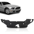 thumbnail image 1 of CROSSDESIGN Front Radiator Support Cover Compatible with Ford Mustang(Sub-model: Base, GT, Shelby) 2013 2014 DR3Z8C291AA, FO1224113 Black, 1 of 10