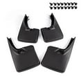 CROSSDESIGN Front & Rear Mud Flaps Splash Guard Wheel Mudguards Kit Fit