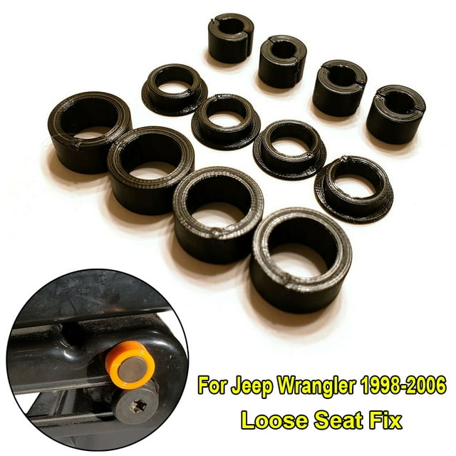 CROSSDESIGN Front Seat Support Bushings, Wobbly Loose Seat Fix Fit for