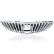 Front Upper Bumper Grille Grill Chrome Compatible with 2010-2013 Buick Lacrosse