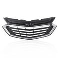 thumbnail image 1 of CROSSDESIGN Black&Chrome Front Upper Bumper Grille Grill Fit for 2018-2020 Chevy Equinox, 1 of 9