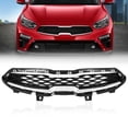 thumbnail image 1 of CROSSDESIGN Front Upper Grille Grill Trim Chrome Fit for 2019-2020  Kia Forte, 1 of 9