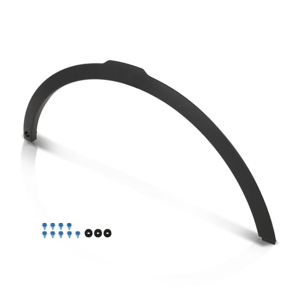 CROSSDESIGN Front Wheel Arch Molding w/ Sensor Hole Left Fit For 2012-19 Range Rover Evoque