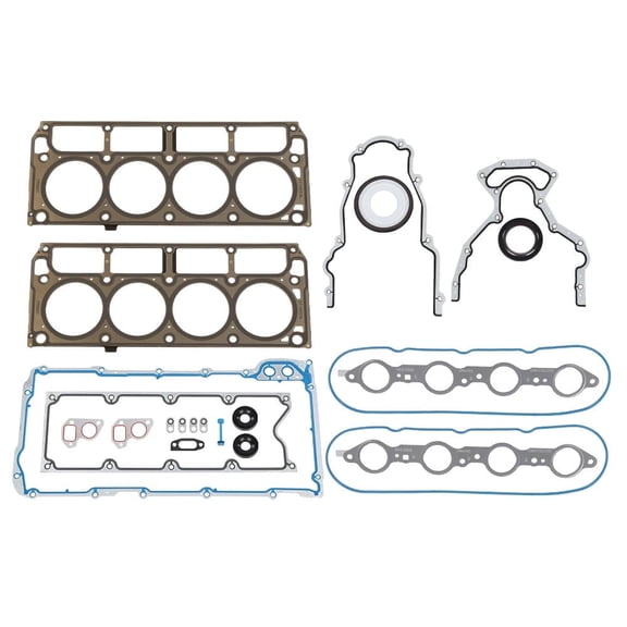 CROSSDESIGN GEN 3 LS Gasket Set Kit & Head Gaskets Fit for GM Chevy LS1 LS6 LQ4 LQ9 4.8L 5.3L 5.7L