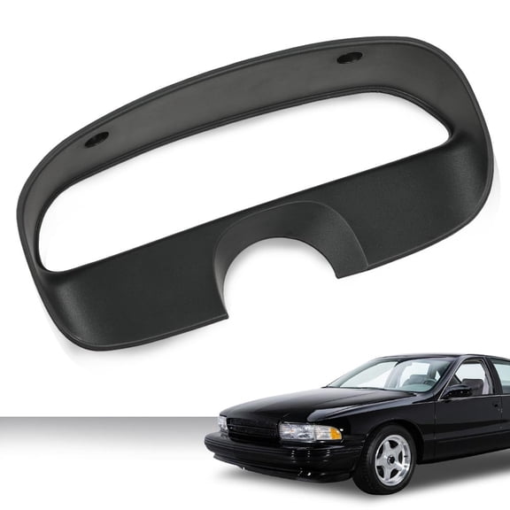 CROSSDESIGN Gauge Cluster Bezel Trim Surround Fit for Chevy Impala SS 1994-1996 Black