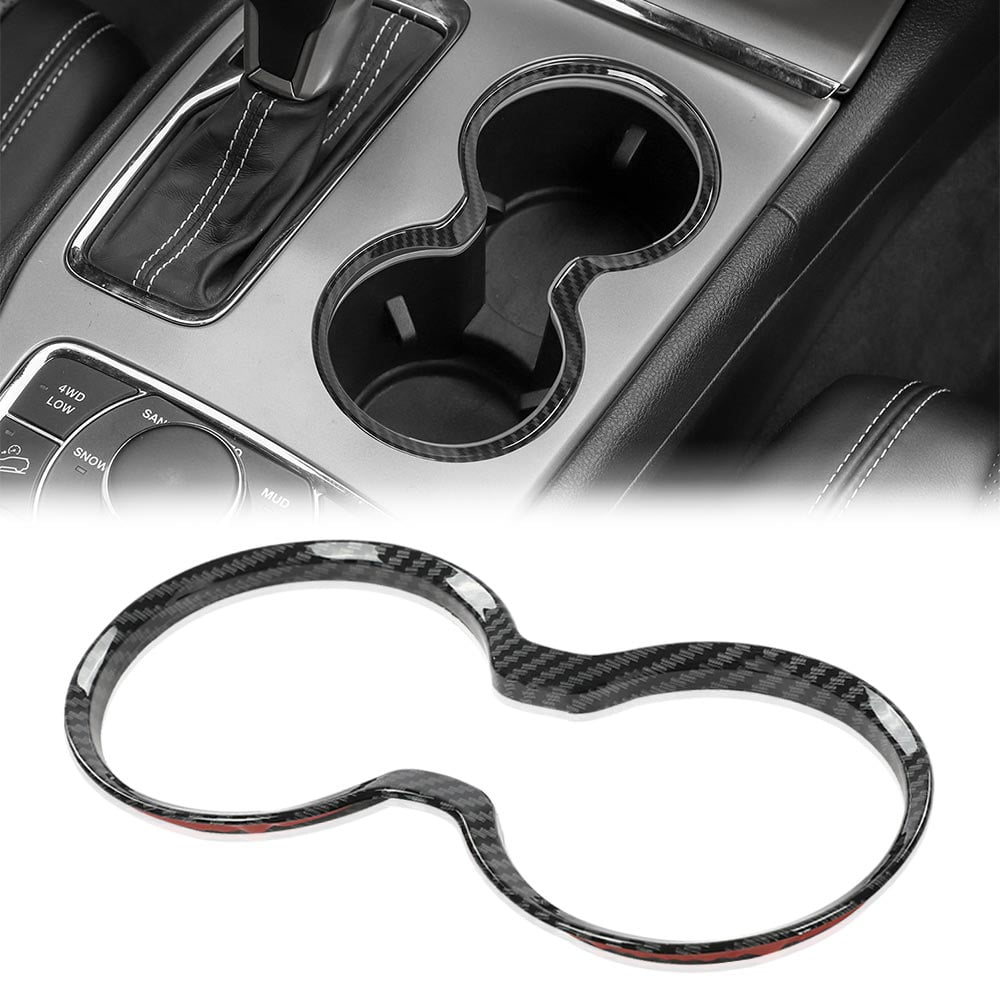 CROSSDESIGN Gear Shift Cup Holder Cover Trim Bezel Fit for Grand