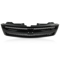 CROSSDESIGN Grille Grill Fit for Chevrolet Silverado 1500 2007-2013