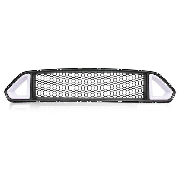 CROSSDESIGN Grille Grill W/ LED Accent Vent Lights Fit for Ford Ecoboost 2018-2020