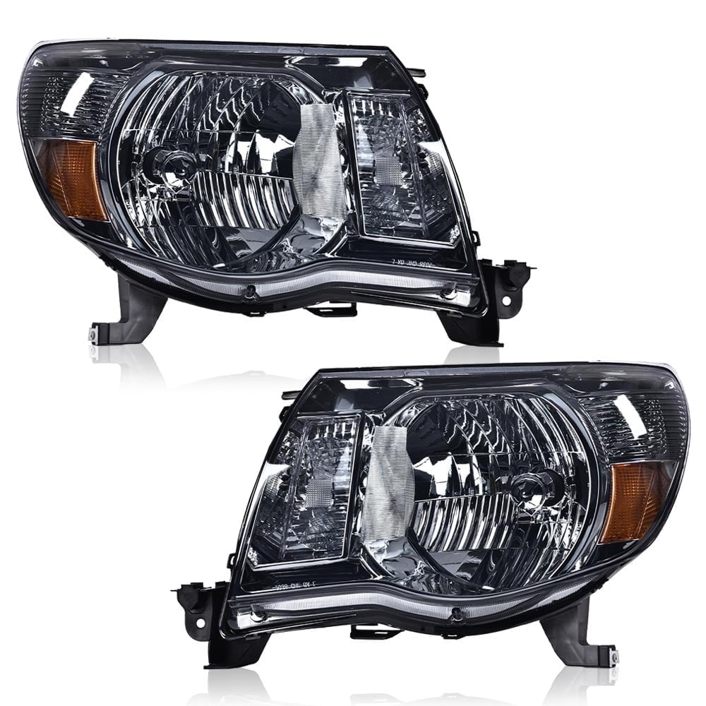 Program Design Headlights CROSSDESIGN Headlights Assembly Headlamps Fit for Toyota Tacoma 2005 ...