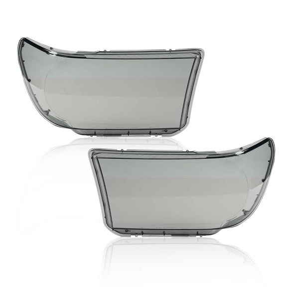 CROSSDESIGN Headlights Lens Cover Headlamp Cover Fit For Toyota Tundra 2007-2013/Toyota Sequoia 2008-2017