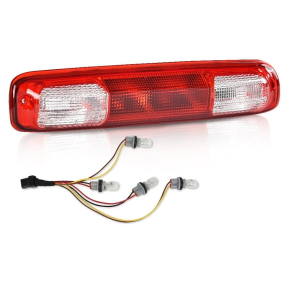 CROSSDESIGN High Mount 3rd Brake Light Lamp Fit for Chevy Silverado GMC Sierra 1999-2007