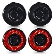 CROSSDESIGN LED Brake Lamp Tail Lights Fit for Chevrolet Corvette C6 Coupe 2005-2013 Tail Lamp