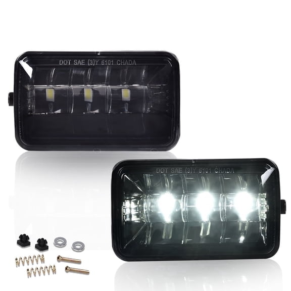 CROSSDESIGN LED Fog Lights Fit for Ford F150 2015-2020 LED Bumper Fog Lamps