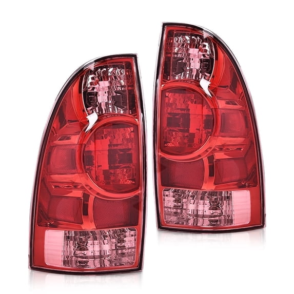 CROSSDESIGN LED Tail Light Fit for Toyota Tacoma 2005-2015 Tail Lamp