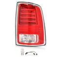 thumbnail image 1 of CROSSDESIGN LED Tail Light w/Bulbs Chrome Right Passenger Side Fit for Dodge Ram 1500 2013-2018/Dodge Ram 2500 3500 2014-2018/1500 Classic 2019-2022 Tail Lamp, 1 of 9