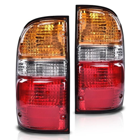 CROSSDESIGN LED Tail Lights Fit for Toyota Tacoma 2001-2004 Tail Lamps