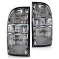 thumbnail image 1 of CROSSDESIGN Rear Tail Light Brake Lamps Smoke Left & Right Fit for Toyota Tacoma 2001-2004, 1 of 9