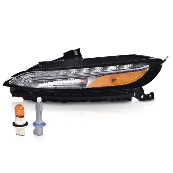 CROSSDESIGN Left Side Front Parking Light Turn Signal Light Fit for 2014-2018 Jeep Cherokee