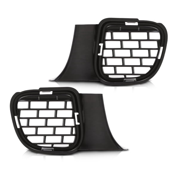 CROSSDESIGN Lower Grille Air Ducts Fit For 2015-2023 Dodge Challenger HELLCAT or Widebody