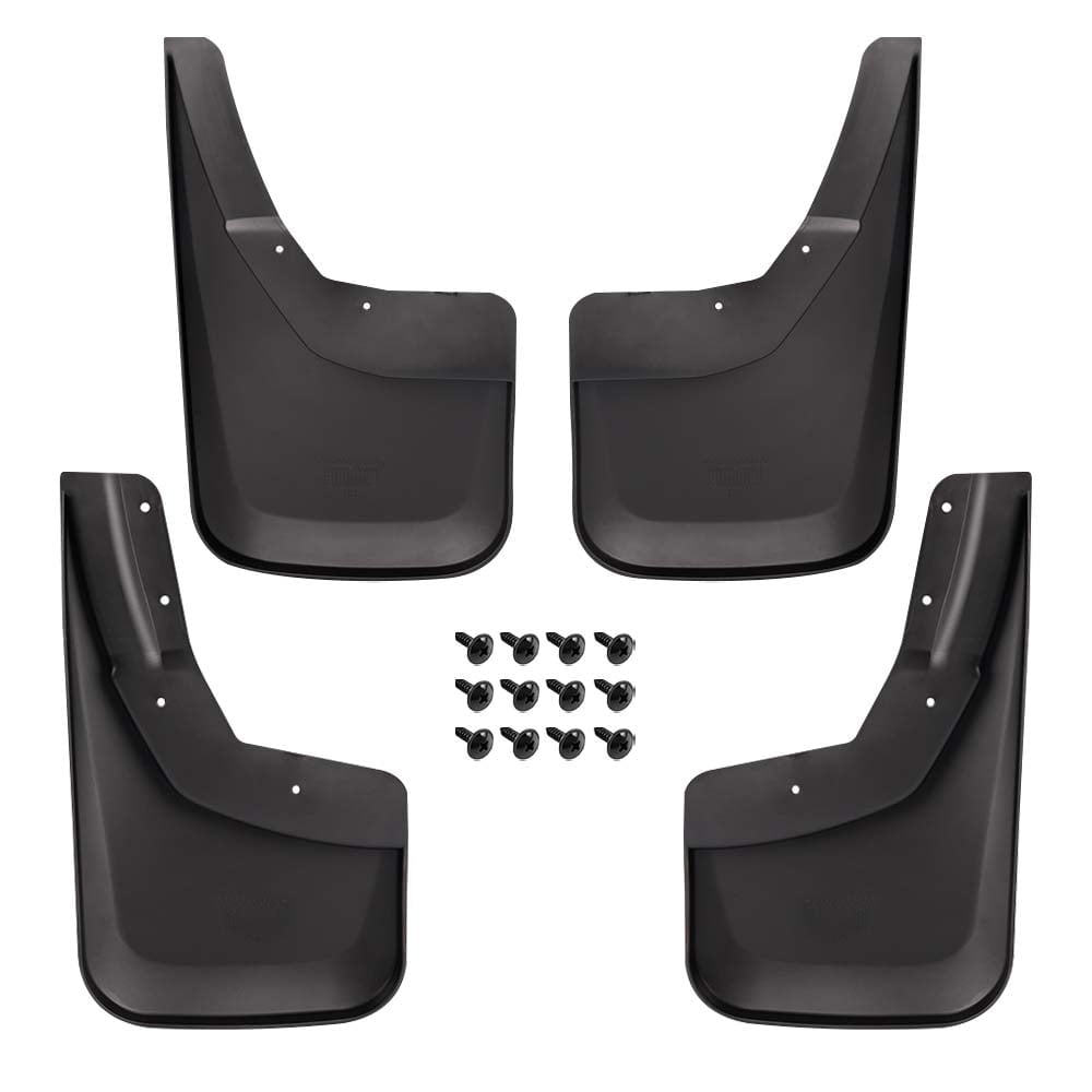 CROSSDESIGN Mud Flaps Mud Guards Splash Guards Fit for Chevy Silverado 1500 2014-2018/Chevy Silverado 2500 3500 2015-2018
