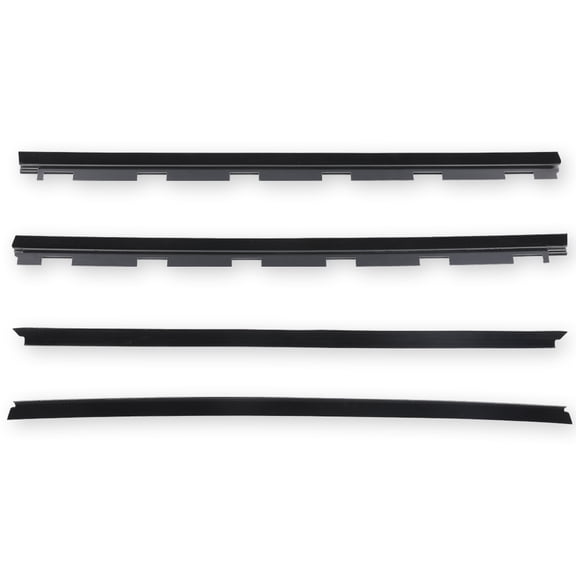 CROSSDESIGN Nner & Outer Window Sweep Felt Seal Weatherstrip Fit for Chevy Truck