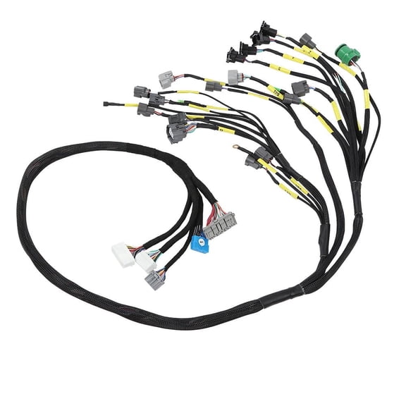 CROSSDESIGN OBD1 Budget D & B-series Tucked Engine Harness Fit for Civic Integra B16 B18 D16
