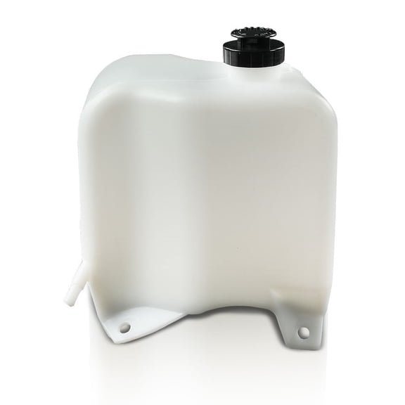 CROSSDESIGN Overflow Radiator Tank w/ Cap Fit for C/K Blazer Suburban 1981-1987/Fits for 1988-1991 RV Blazers and Suburbans White
