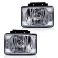 thumbnail image 1 of CROSSDESIGN Front Bumper Fog Lights Assembly Fit for 2004-2012 Chevy Colorado/2004-2012 GMC Canyon/2006-2008 Isuzu Clear Lens Left + Right, 1 of 12
