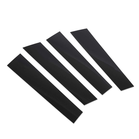 CROSSDESIGN Pillar Posts Set Door Trim Cover Fit for 2014-2020 Chevy Impala Black 6pcs